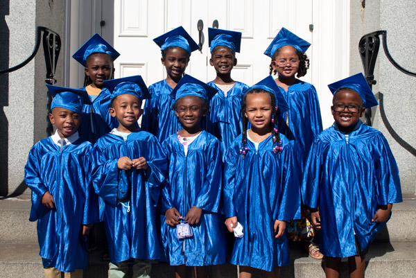 LELC graduates class of 2021 kindergarten